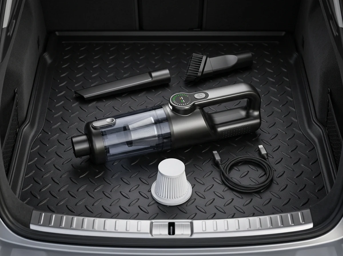 Vacklo™ ST-126Plus 17,000 Pa Brushless 2-in-1 Car Vacuum & High-Velocity Air Duster Package Contents
